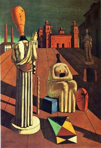 The disquieting muses - Giorgio di Chirico (1918)