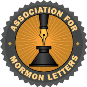 Logo of the Association for Mormon Letters showing a fountain pen and an ink well